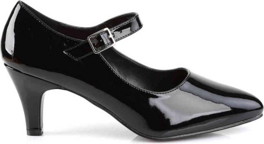 Pleaser Pink Label DIVINE-440 Pumps Paaldans schoenen 47 Shoes Zwart