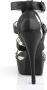 Pleaser Pink Label TEEZE-42W Hoge hakken 46 Shoes Zwart - Thumbnail 2