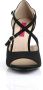 Pleaser Pink Label Pumps 46 Shoes DREAM 412 Paaldans schoenen Zwart - Thumbnail 2