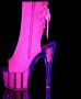 Pleaser Plateau Laarzen Paaldans schoenen 38 Shoes ADORE 1018G Paaldans schoenen Roze - Thumbnail 3