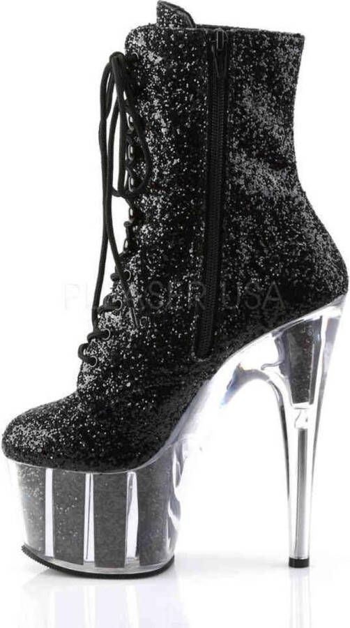 Pleaser Plateau Laarzen Paaldans schoenen 42 Shoes ADORE 1020G Paaldans schoenen Zwart - Foto 2