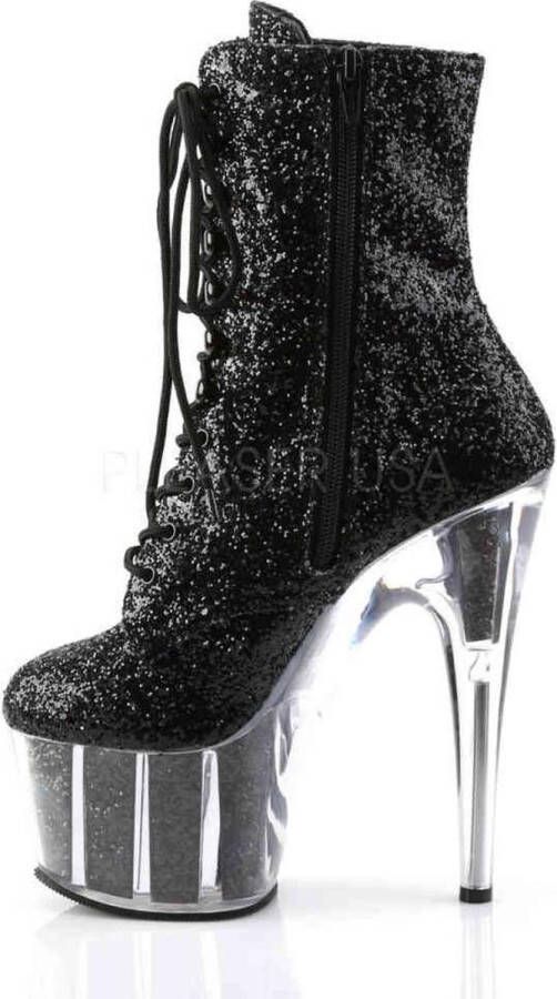 Pleaser Plateau Laarzen Paaldans schoenen 40 Shoes ADORE 1020G Paaldans schoenen Zwart - Foto 2