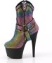 Pleaser ADORE-1029RS Plateau Laarzen Paaldans schoenen 41 Shoes Multicolours - Thumbnail 2