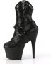 Pleaser Plateau Laarzen Paaldans schoenen 38 Shoes ADORE 1029RS Zwart - Thumbnail 2