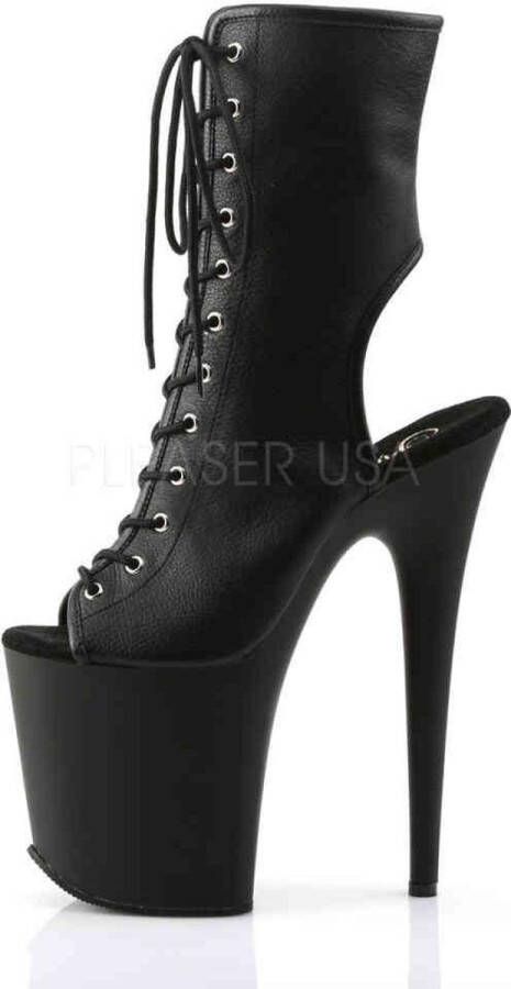Pleaser Plateau Laarzen Paaldans schoenen 40 Shoes FLAMINGO 1016 Paaldans schoenen Zwart - Foto 2