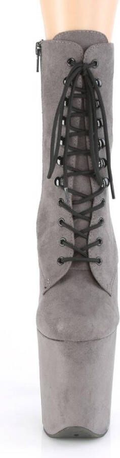 Pleaser Plateau Laarzen Paaldans schoenen 39 Shoes FLAMINGO 1020FS Paaldans schoenen Grijs - Foto 2