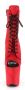 Pleaser Plateau Laarzen Paaldans schoenen 36 Shoes FLAMINGO 1021FS Paaldans schoenen Rood - Thumbnail 2