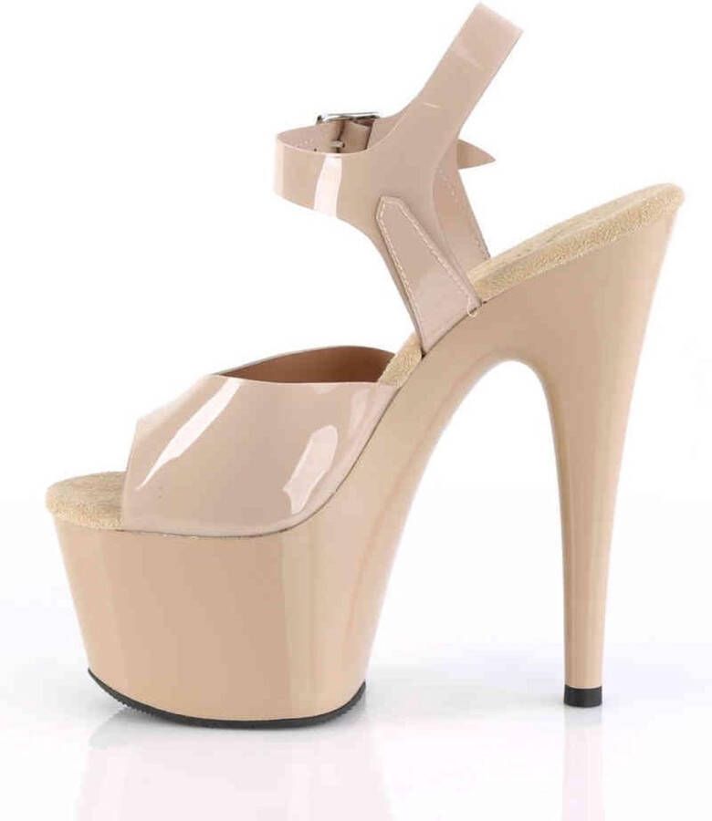 pleaser Sandaal met enkelband ADORE-708N Creme
