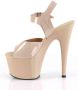 Pleaser Sandaal met enkelband 42 Shoes ADORE 708N Creme - Thumbnail 2