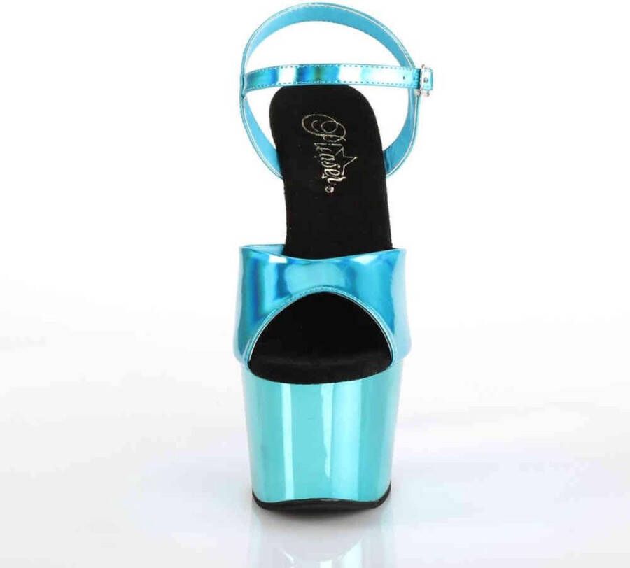 Pleaser Sandaal met enkelband 39 Shoes ADORE 709HGCH Blauw - Foto 2