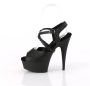 Pleaser DELIGHT-624-1 Sandaal met enkelband 41 Shoes Zwart - Thumbnail 4