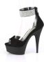 Pleaser Sandaal met enkelband 40 Shoes DELIGHT 625 Zwart - Thumbnail 3