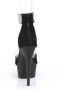 Pleaser DELIGHT-625 Sandaal met enkelband 41 Shoes Zwart - Thumbnail 4