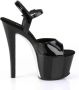 Pleaser Sandaal met enkelband Paaldans schoenen 37 Shoes SKY 309CRS Paaldans schoenen Zwart - Thumbnail 4