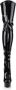 Pleaser shoes = DELIGHT-3063 6 Heel 1 3 4 PF Back Lace Thigh Boot Side Zip - Thumbnail 3
