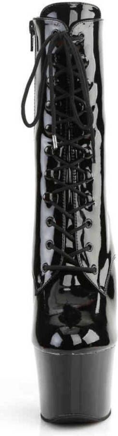 Pleaser shoes Pleaser SKY-1020 Plateau Laarzen Paaldans schoenen Paaldans schoenen 38 Shoes Zwart