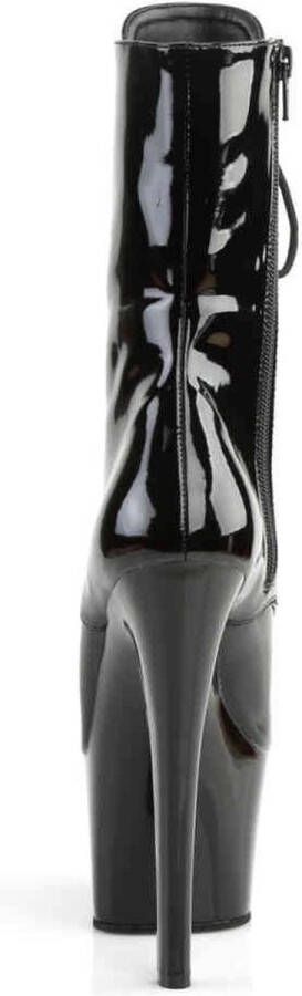 Pleaser shoes Pleaser SKY-1020 Plateau Laarzen Paaldans schoenen Paaldans schoenen 38 Shoes Zwart