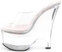 Pleaser Sleehakken 37 Shoes BEAU 601 Transparant Wit - Thumbnail 4