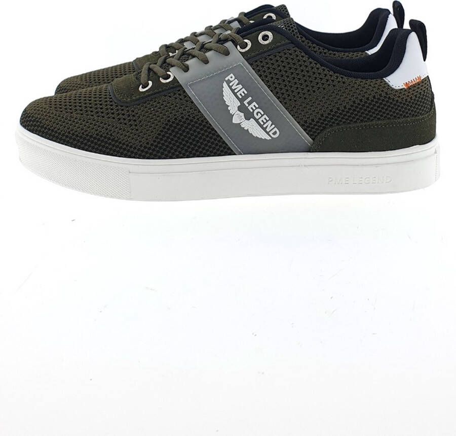 PME Legend Avizer Sneakers groen Imitatieleer Heren