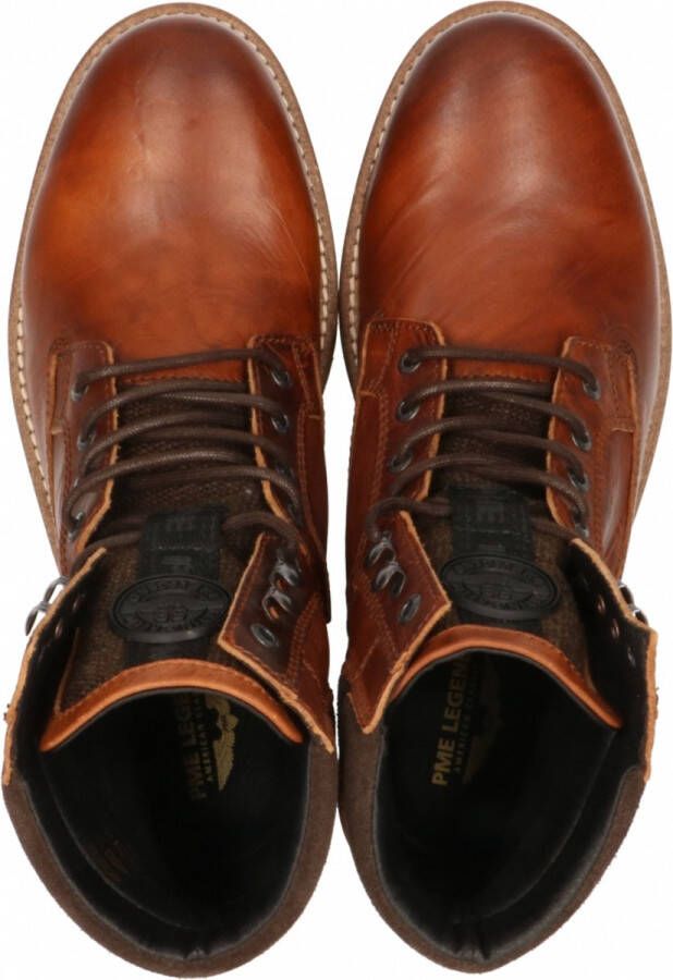 PME Legend Cargotanker Veterschoenen Hoog cognac