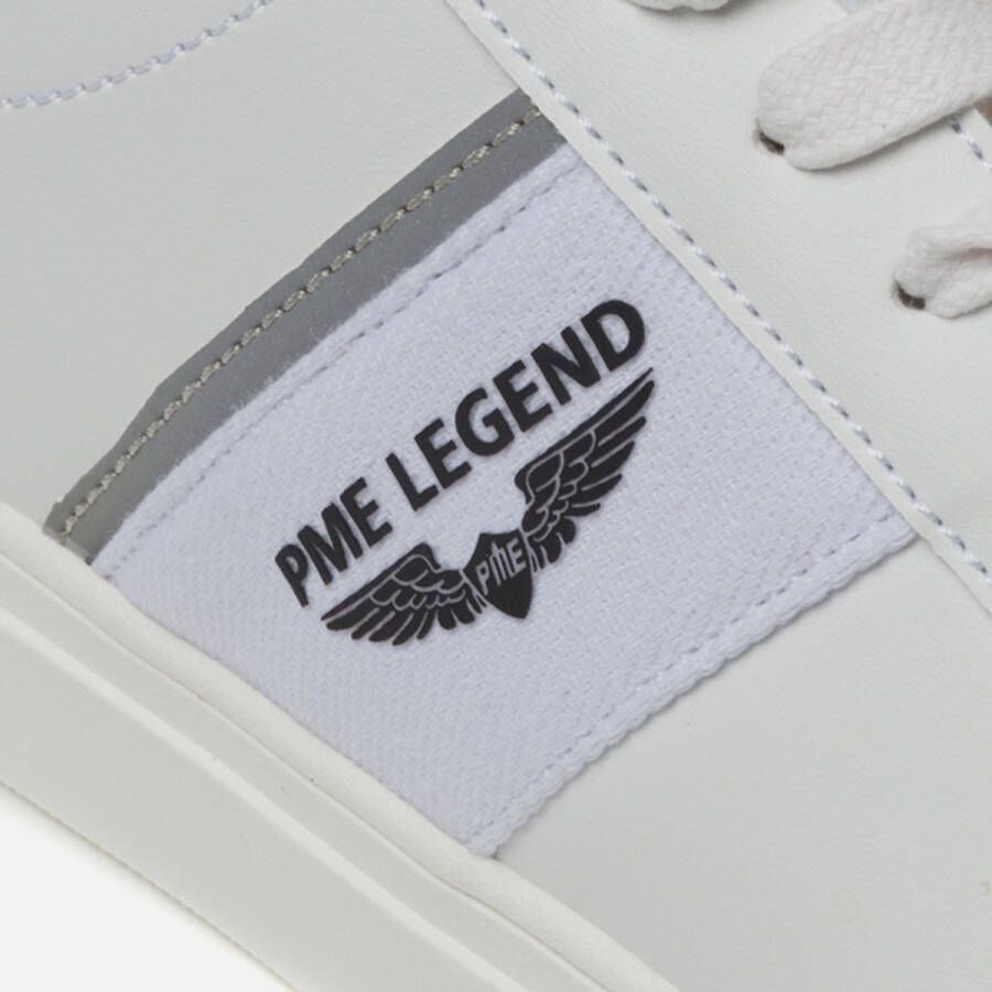 PME Legend Eclipse Sneakers wit Imitatieleer
