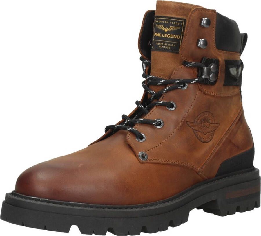 PME Legend Expeditor Veterschoenen Hoog cognac