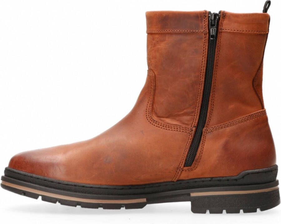 PME Legend Fairsky Enkelboots Enkellaarsjes Heren Cognac