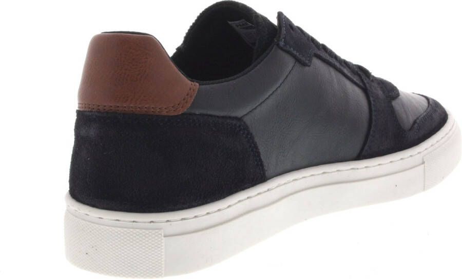 PME Legend Fletchman Lage sneakers Leren Sneaker Heren Blauw