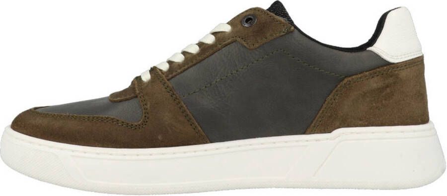 PME Legend Flettner Veterschoenen Laag groen