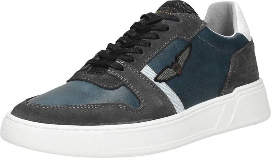 PME Legend Freightman Sneakers blauw Imitatieleer Heren