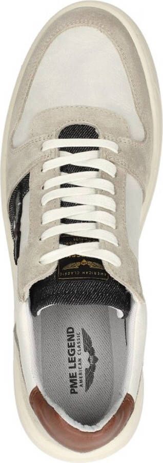 PME Legend Stijlvolle witte leren sneakers voor heren Beige Heren - Foto 14