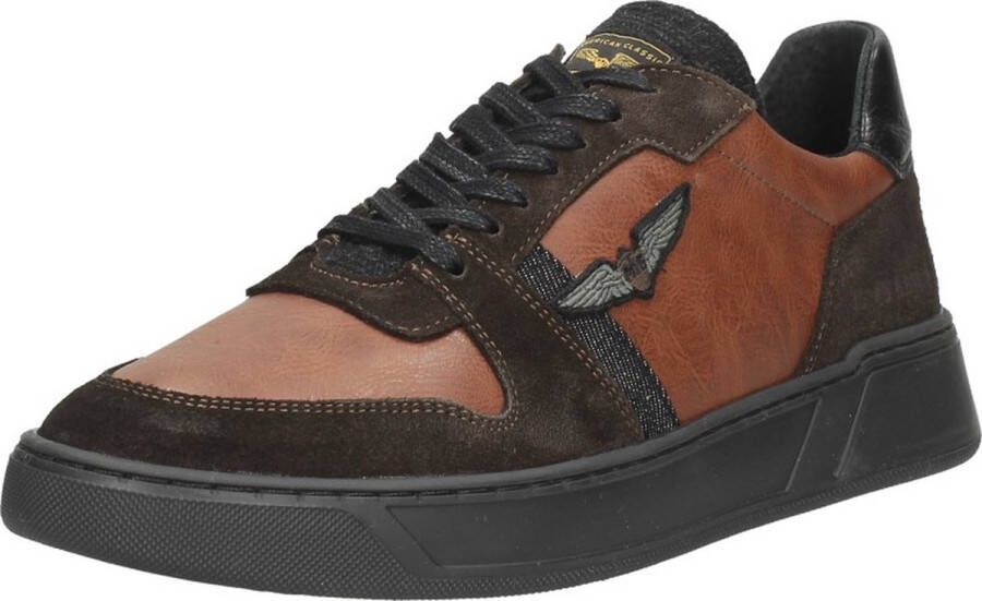 PME Legend Freightman Veterschoenen Laag cognac