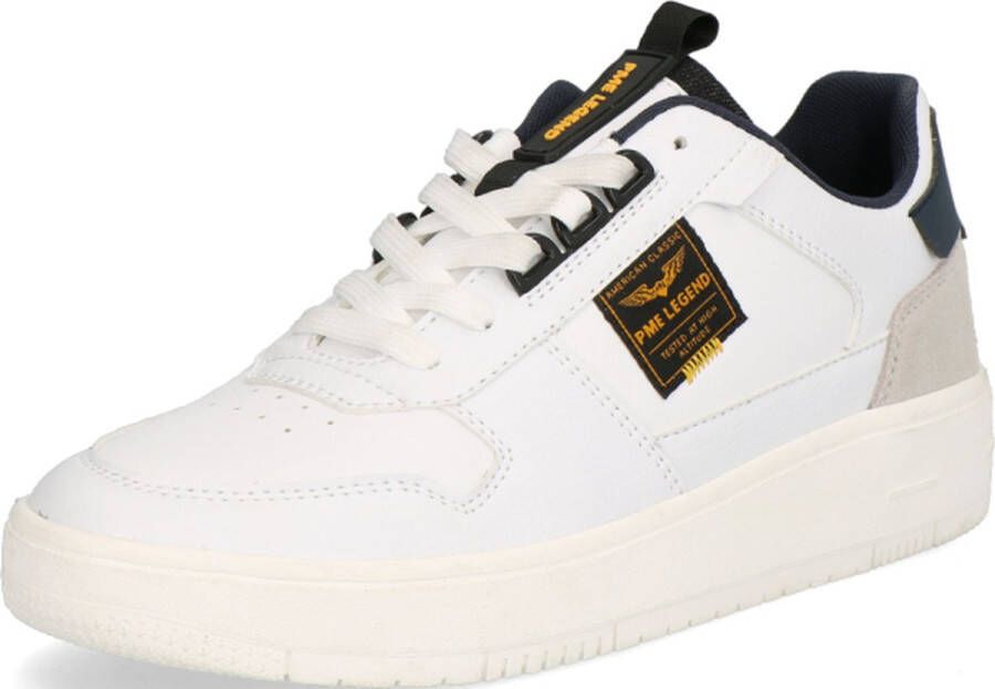 PME Legend Gobbler Lage sneakers Leren Sneaker Heren Wit