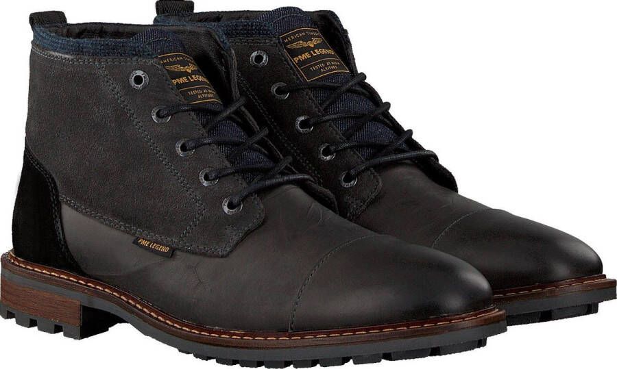 PME Legend PME Grizzler Veterboots Laarzen Met Veters Heren Grijs - Foto 7