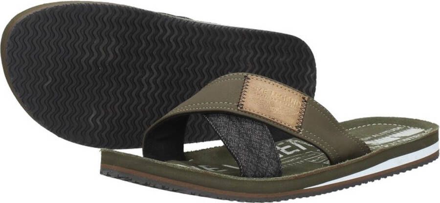 PME Legend Slippers Haig PBO2304190-8208 Khaki Groen - Foto 13