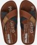 PME Legend Haig Slippers cognac Imitatieleer Heren - Thumbnail 11