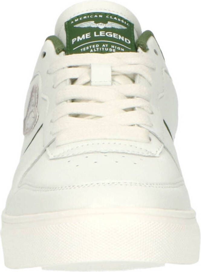 PME Legend Sneakers Craftler Sportsleather Ripstop White Green(PBO2203160 901 ) - Foto 5
