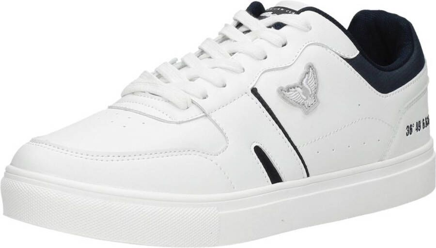 PME Legend Heren Sneakers Craftler Wit Navy Wit