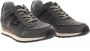 PME Legend Heren Sneakers Lockplate Black Brushed Antraciet - Thumbnail 3