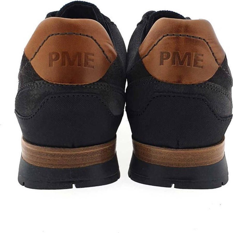 PME Legend Heren Sneakers Lockplate Black Zwart