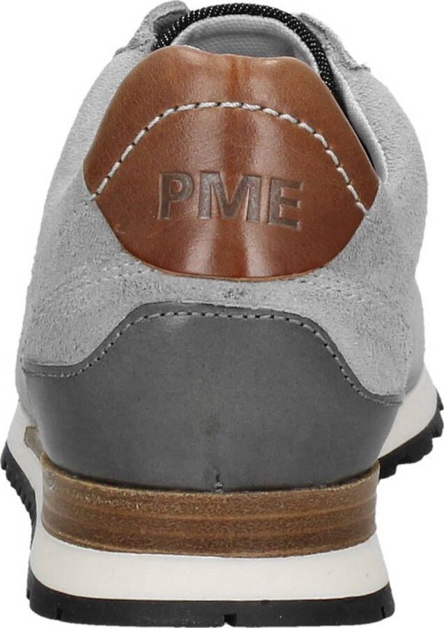 PME Legend Heren Sneakers Lockplate Grey Licht Grijs