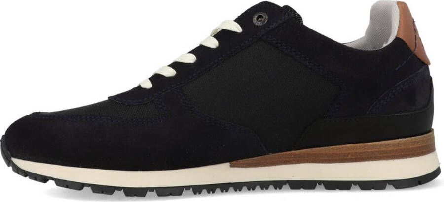 PME Legend Heren Sneakers Lockplate Navy Donkerblauw