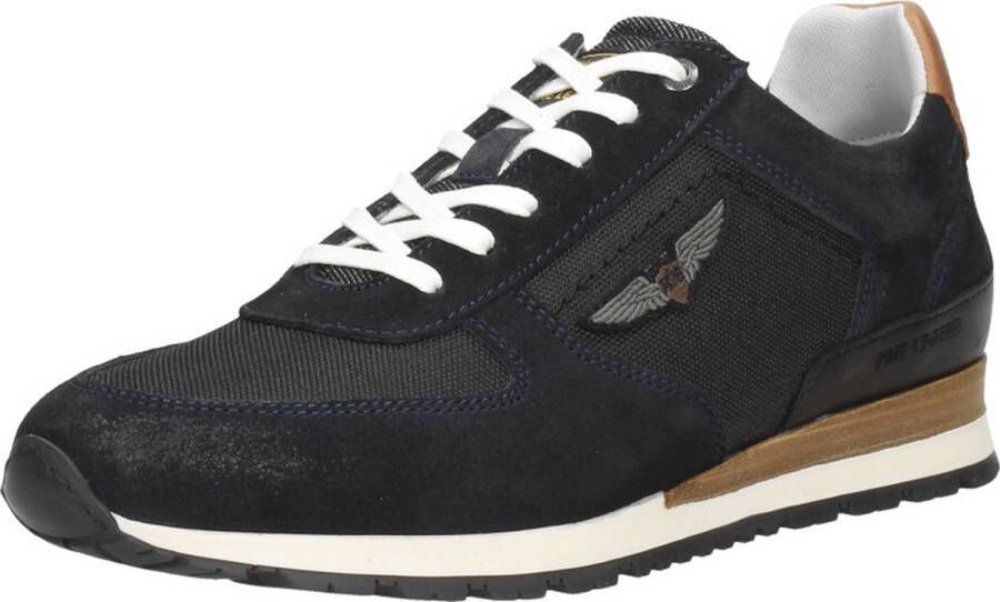 PME Legend Heren Sneakers Lockplate Navy Donkerblauw