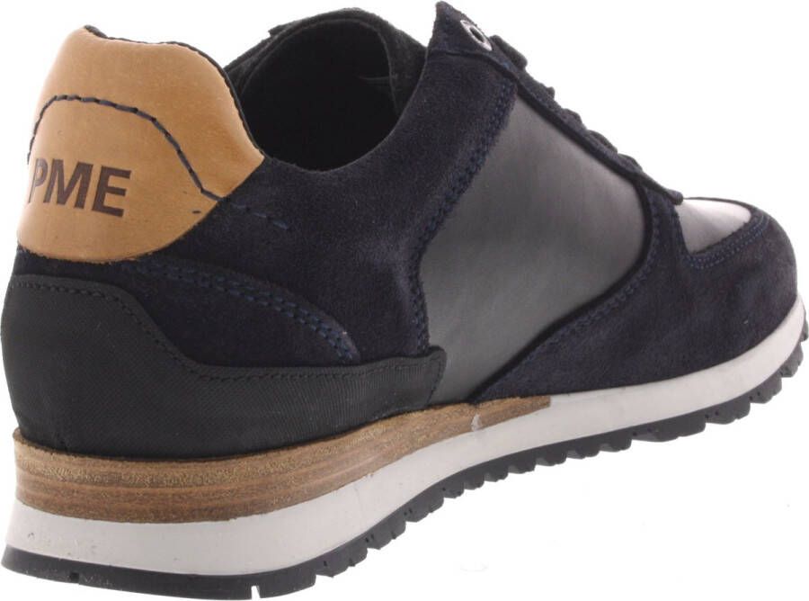 PME Legend Heren Sneakers Lockplate Navy Donkerblauw