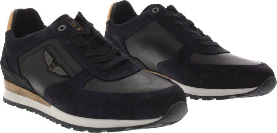 PME Legend Heren Sneakers Lockplate Navy Donkerblauw