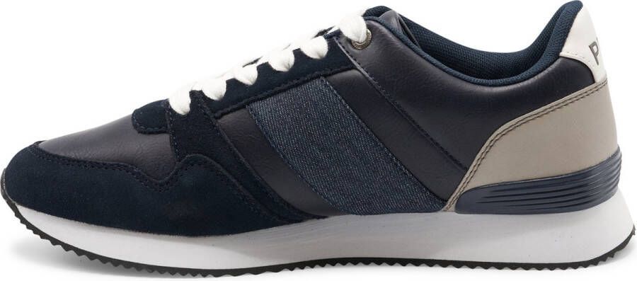 PME Legend Heren Sneakers Mach20 Navy Blauw - Foto 3