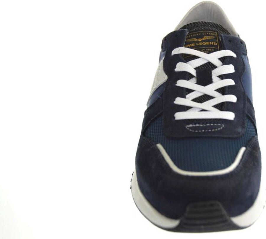 PME Legend Orville leren sneakers donkerblauw - Foto 10