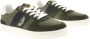 PME Legend Comfortabele groene leren sneakers met zwarte en witte accenten Green Heren - Thumbnail 15