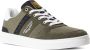 PME Legend Comfortabele groene leren sneakers met zwarte en witte accenten Green Heren - Thumbnail 15