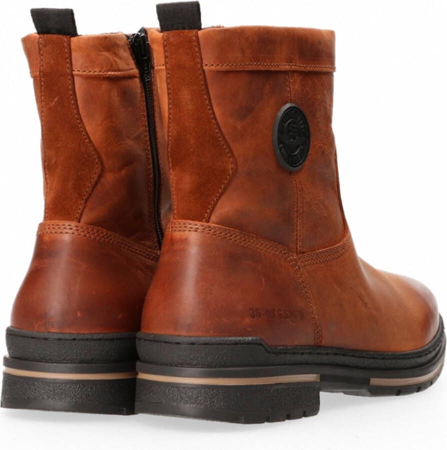 PME Legend Heren Veterboots Fairsky Enkellaars Cognac